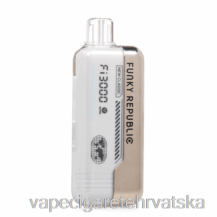 Vape Cigarete Funky Republic Fi3000 Disposable Lubenica Delight